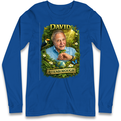David Attenborough Longsleeve T Shirt