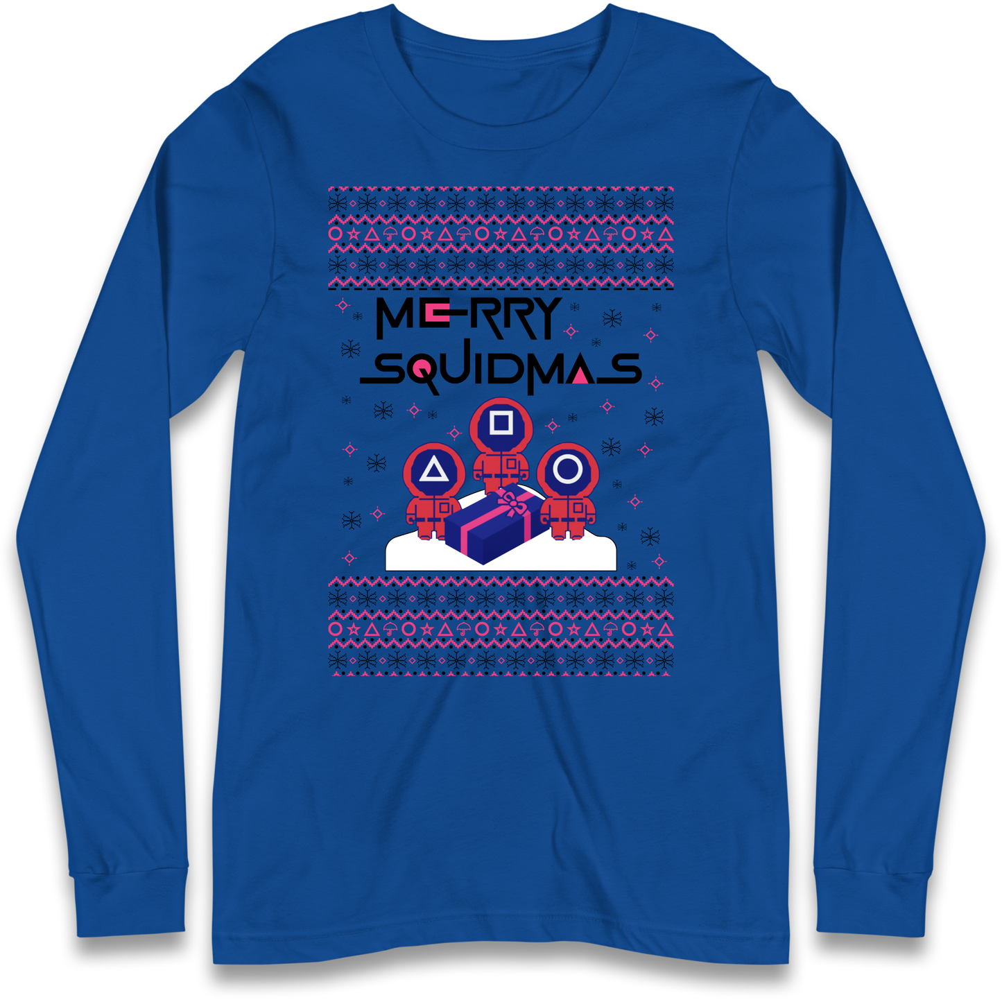 Squid Games Christmas Longsleeve T Shirt
