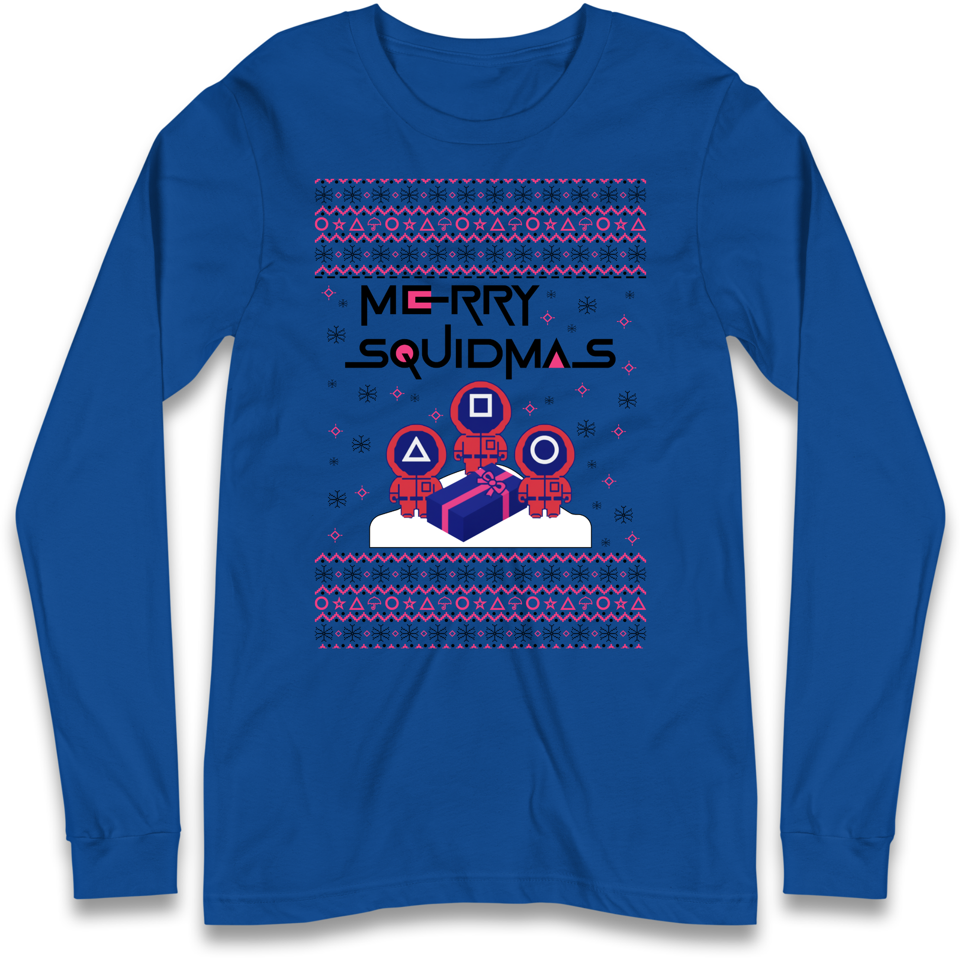 Squid Games Christmas Longsleeve T Shirt