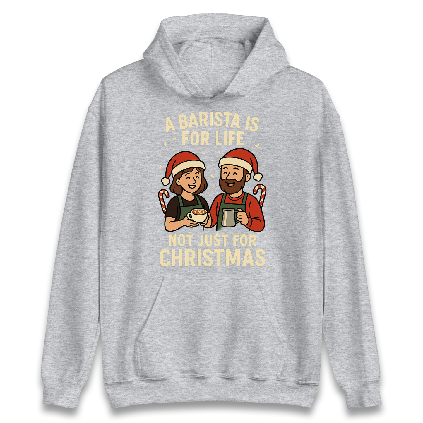 Barista Christmas Hoodie