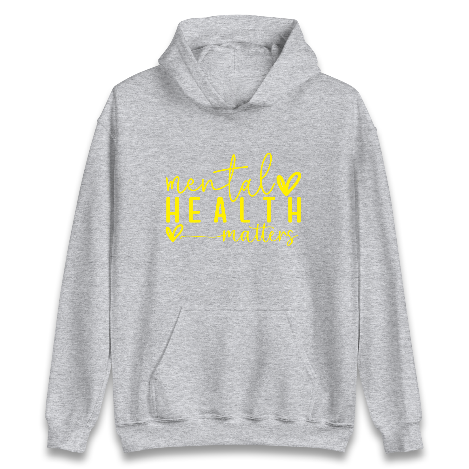 Yellow Mental Health Hoodie