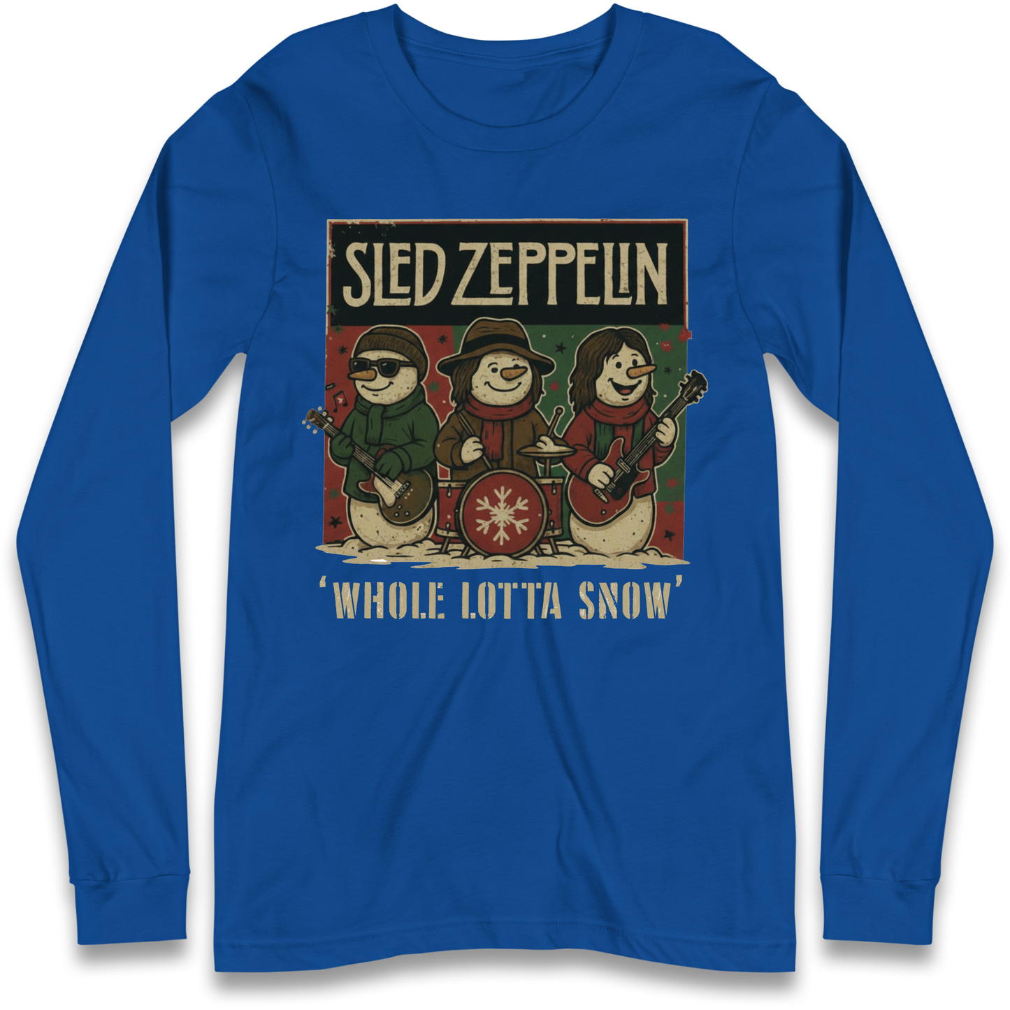 Led Zeppelin Christmas Longsleeve T Shirt