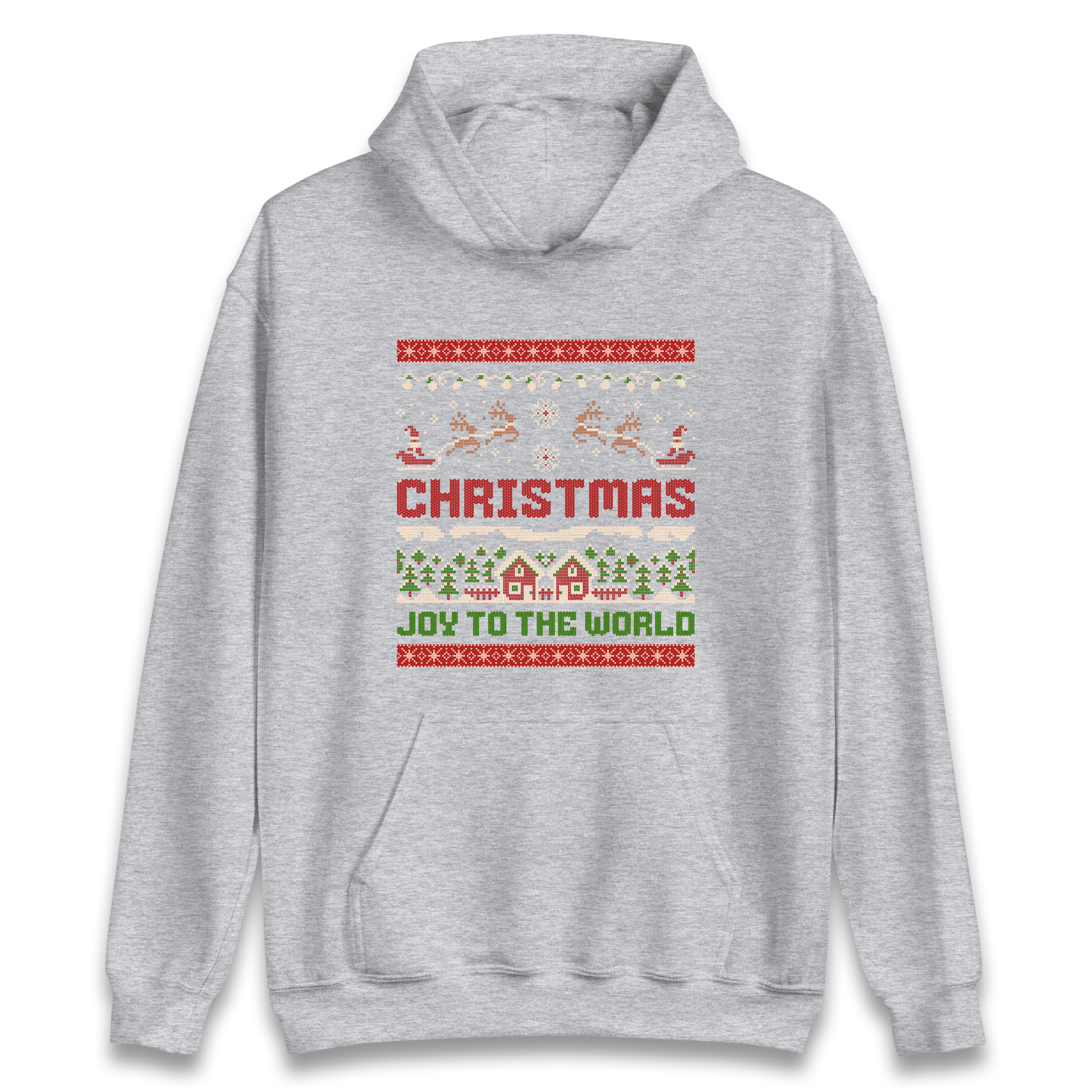 Christmas Joy to the World Christmas Hoodie