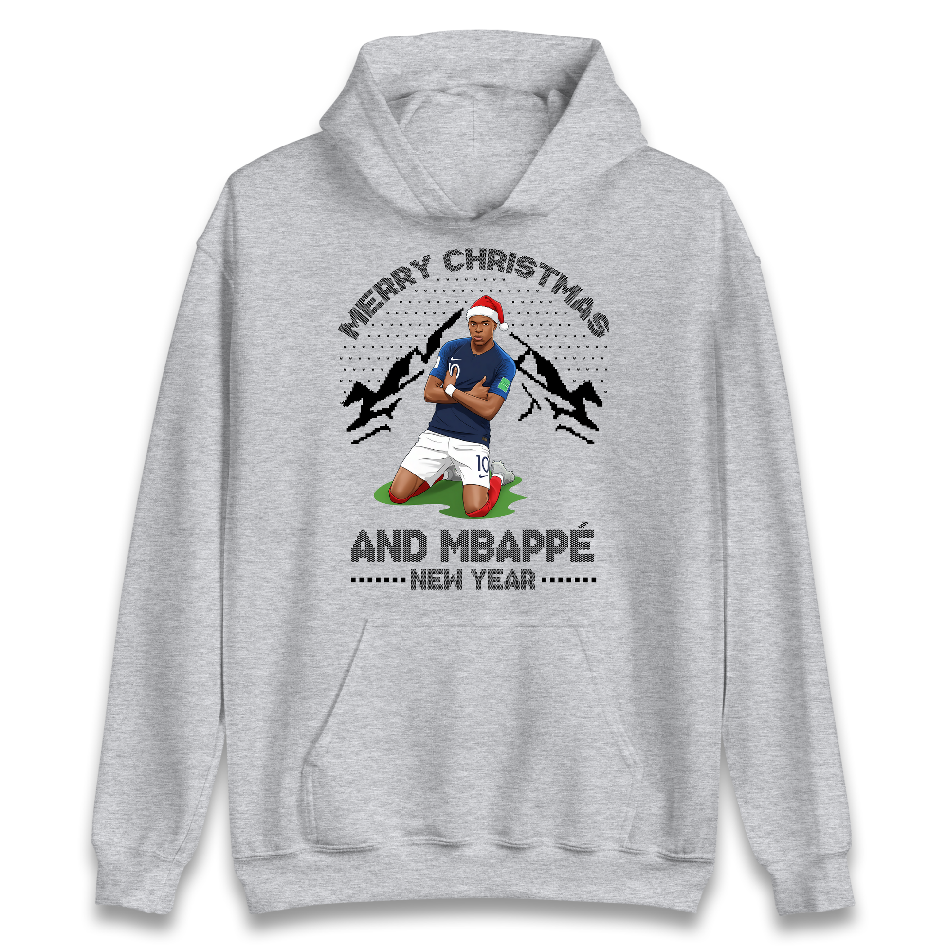 Mbappe Christmas Hoodie