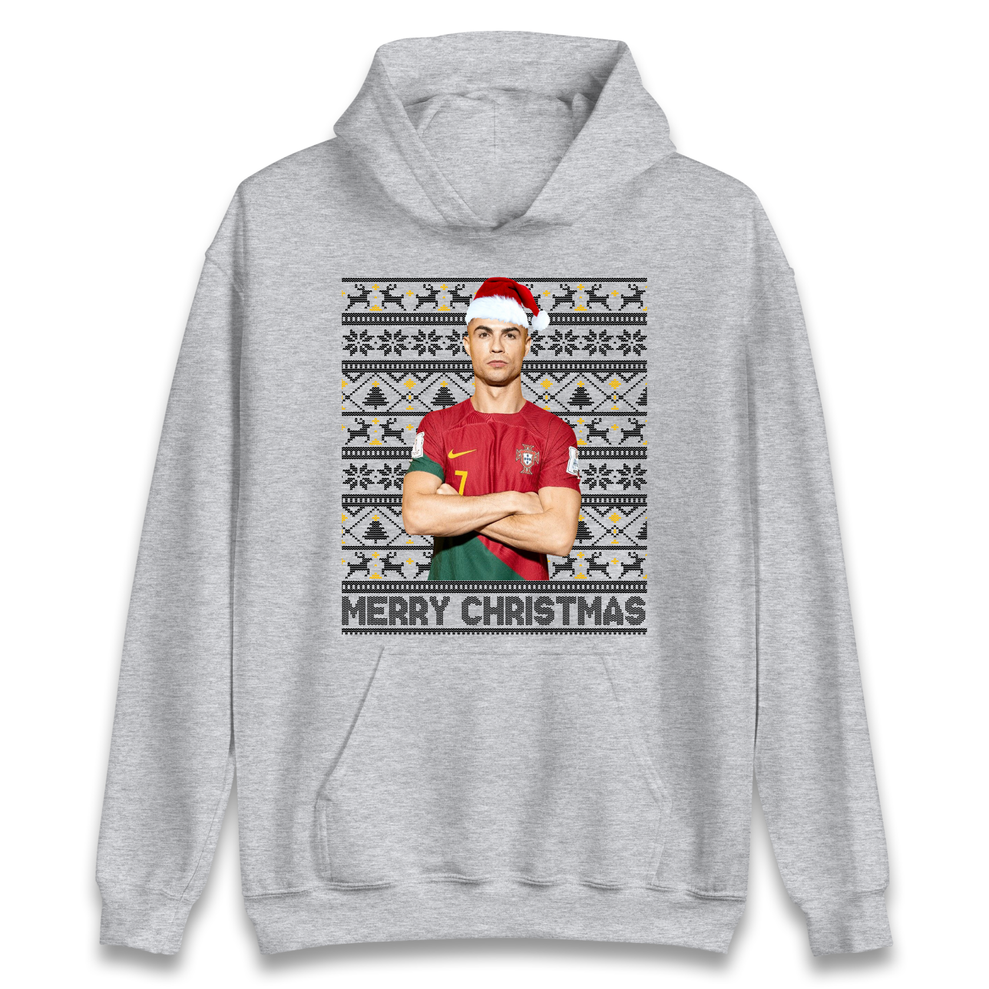 Merry Christmas Ronaldo Hoodie