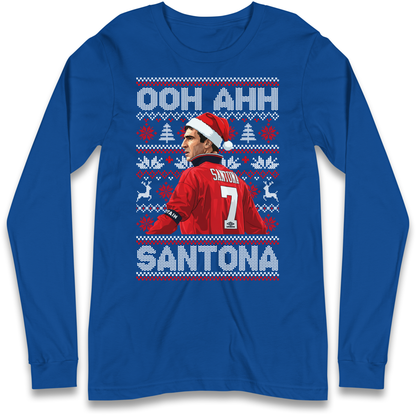M'nchester United Christmas Longsleeve T Shirt