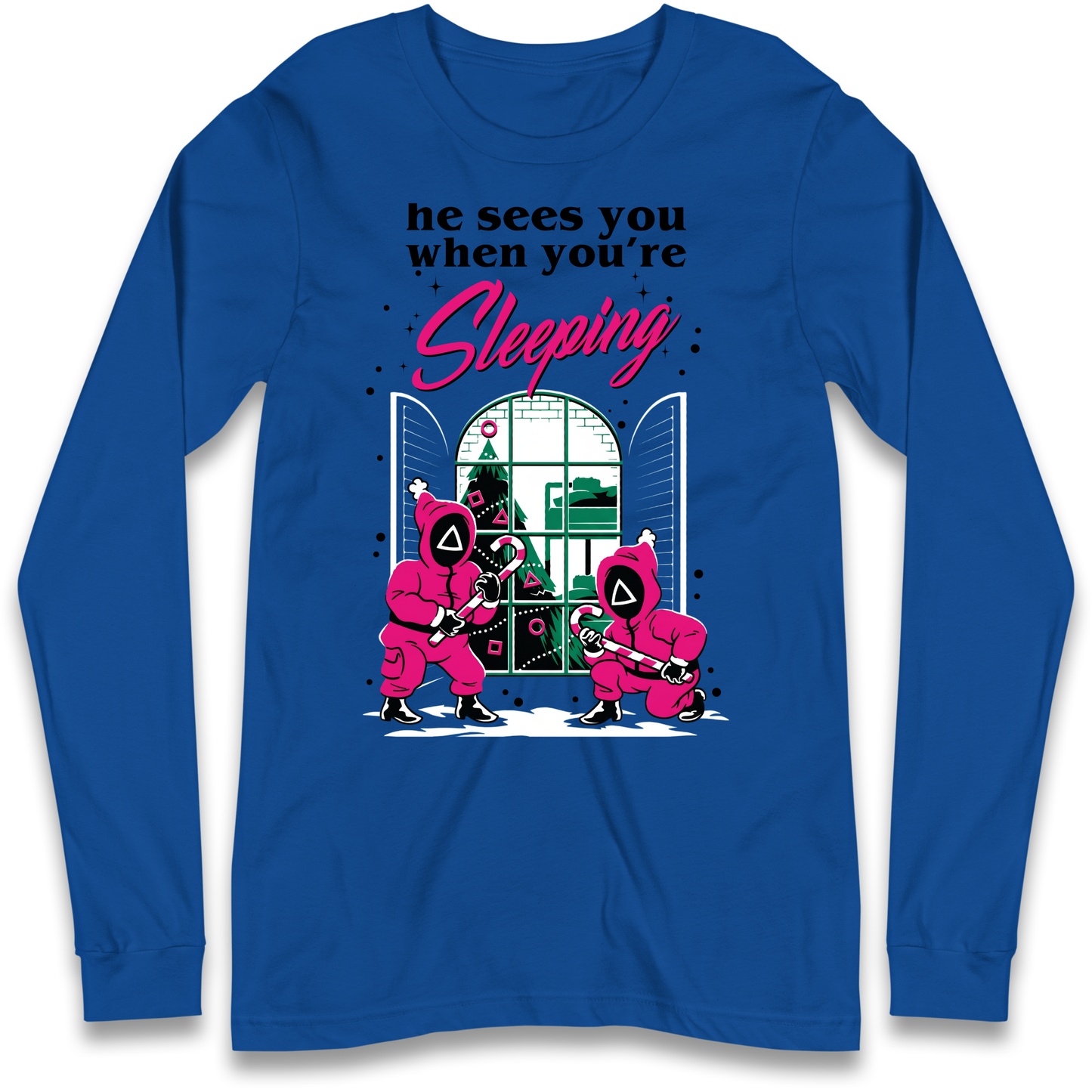 Squid Games Xmas Longsleeve T Shirt