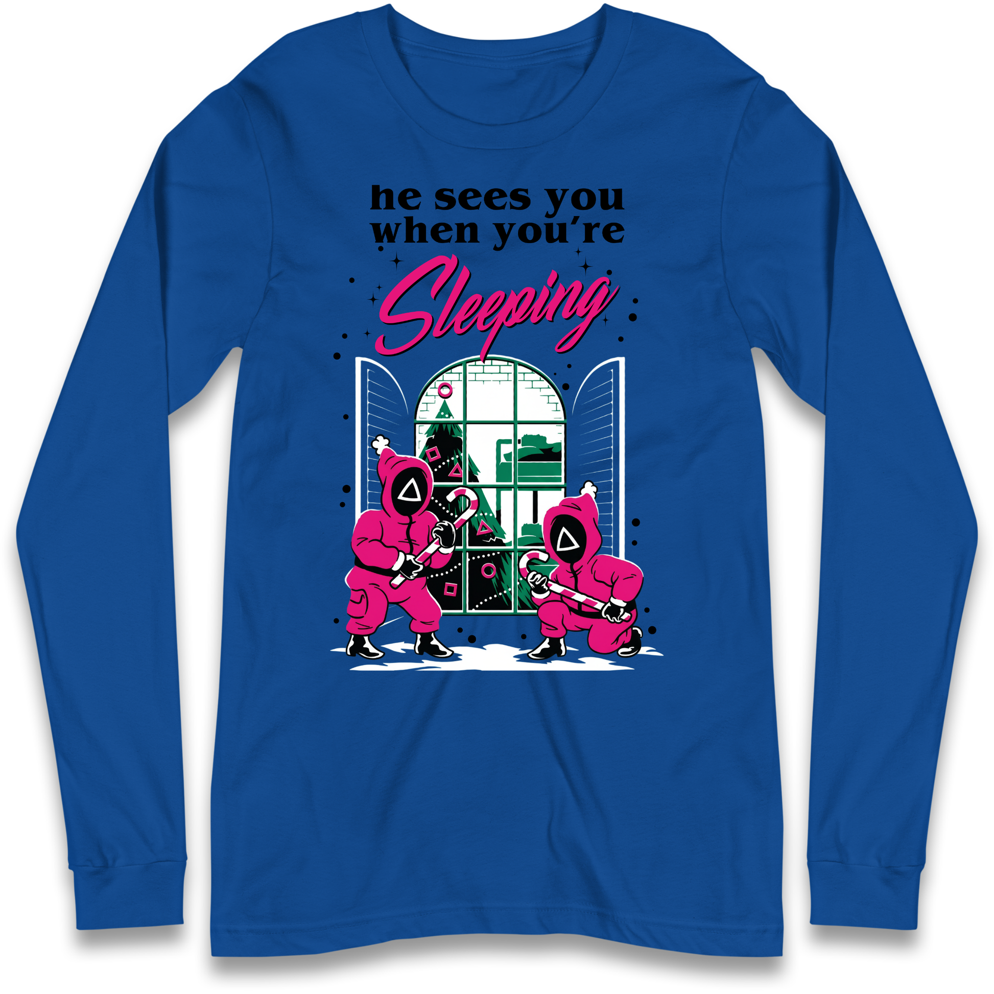 Squid Games Xmas Longsleeve T Shirt
