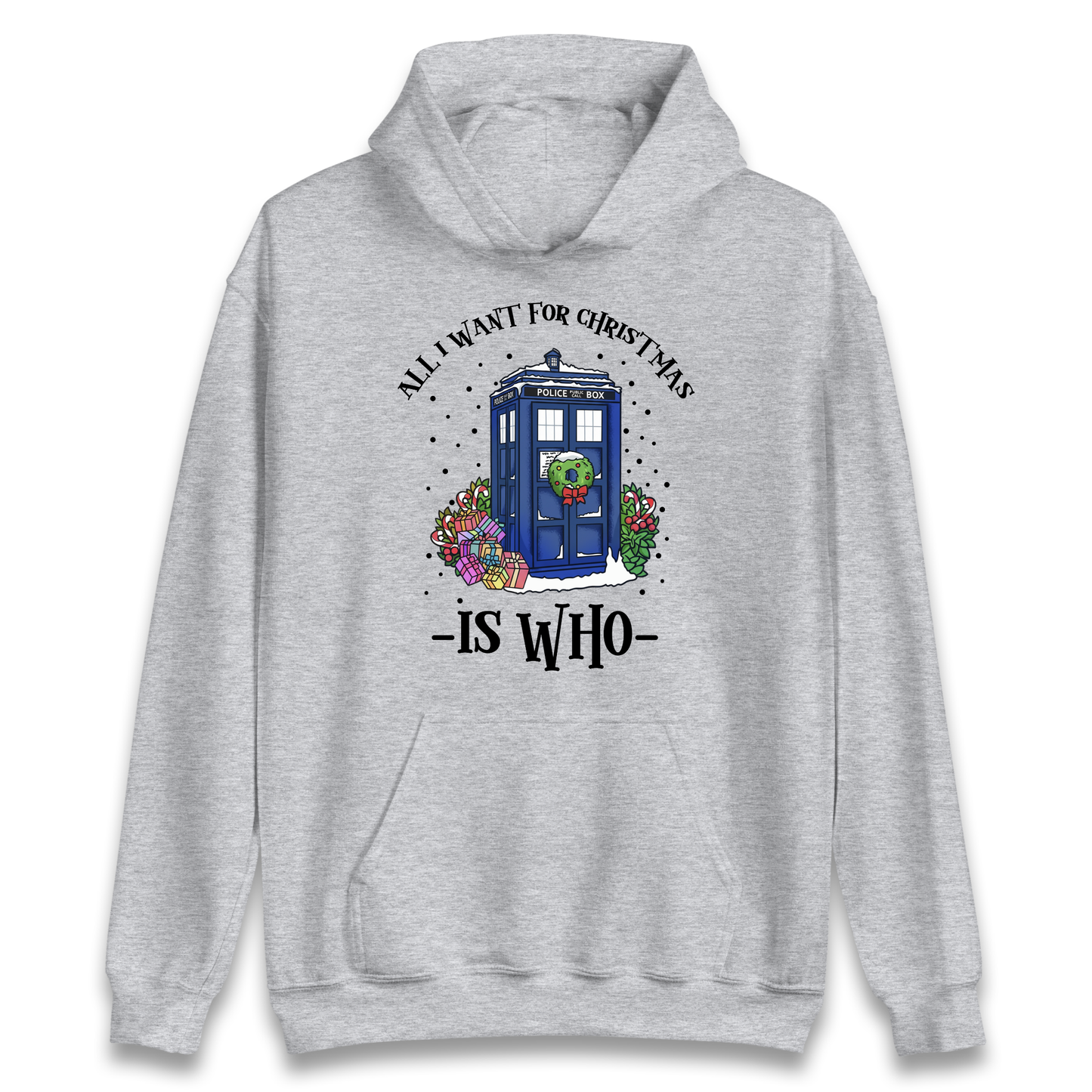 Dr Who Christmas Hoodie