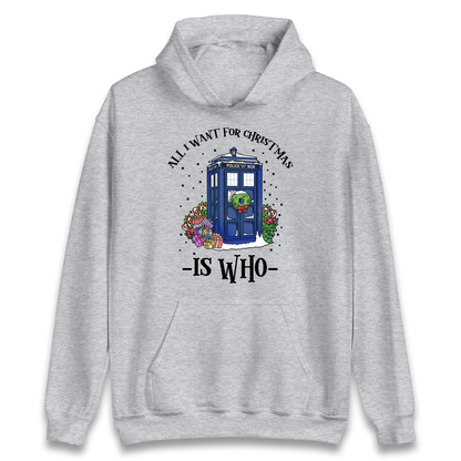 Dr Who Christmas Hoodie