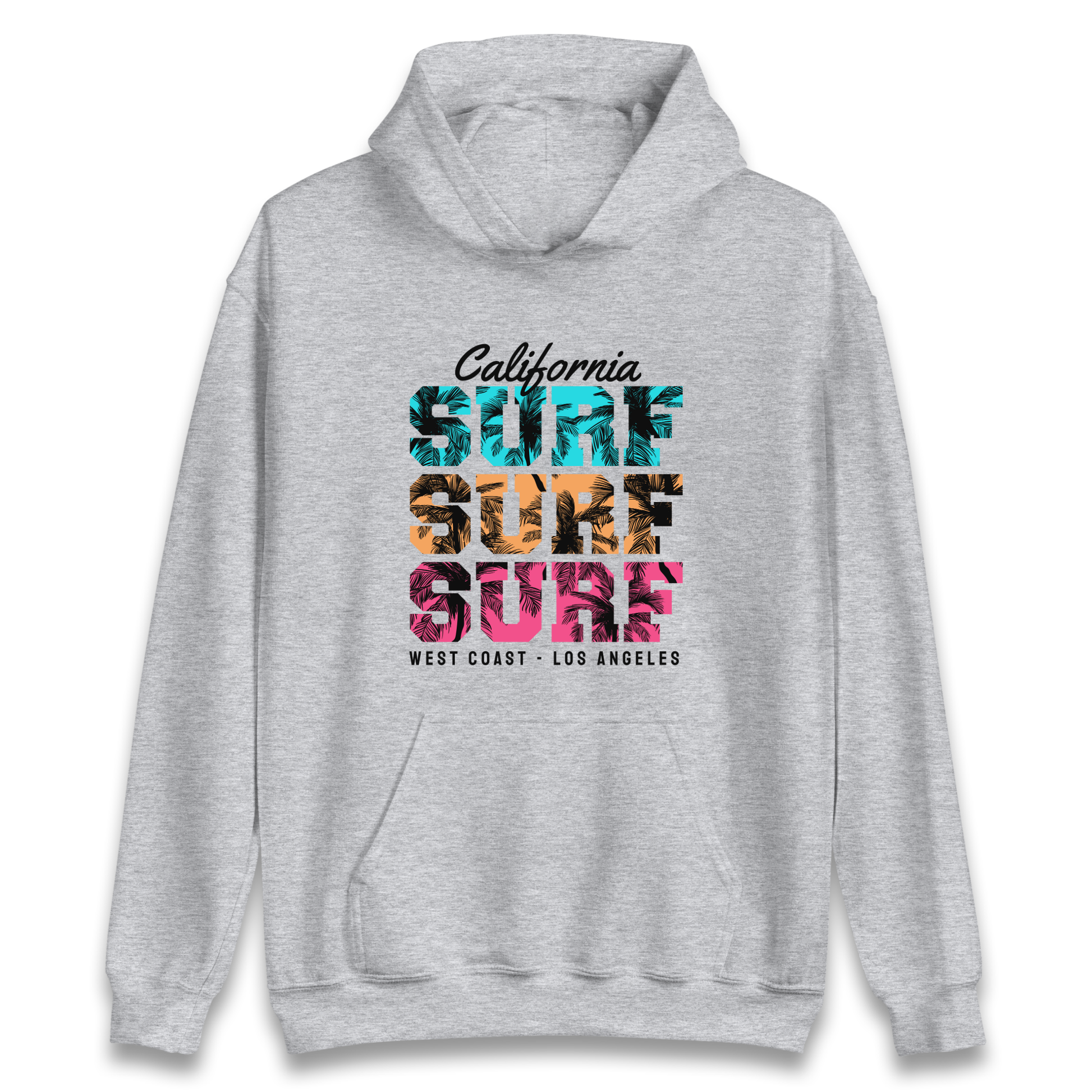 California Surf Surf Surf Hoodie