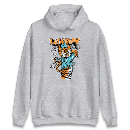 Lets Play Golf Tiger Hoodie