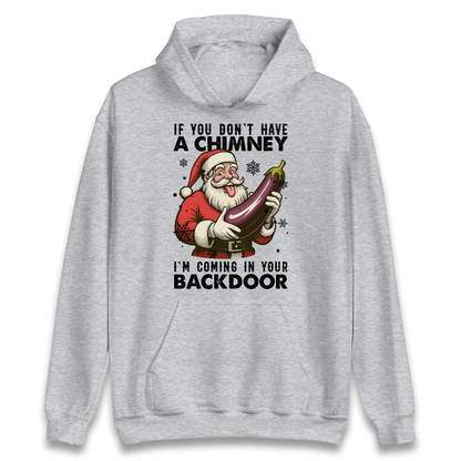 Santa Back Door Hoodie
