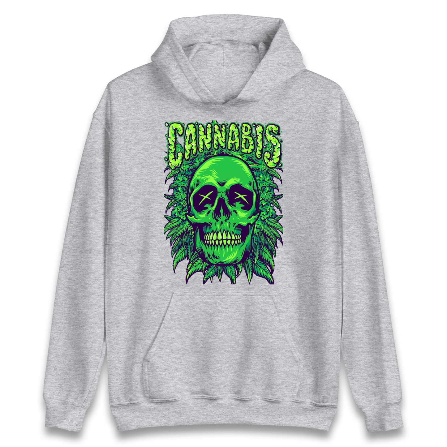 Cannabis Skull Hoodie