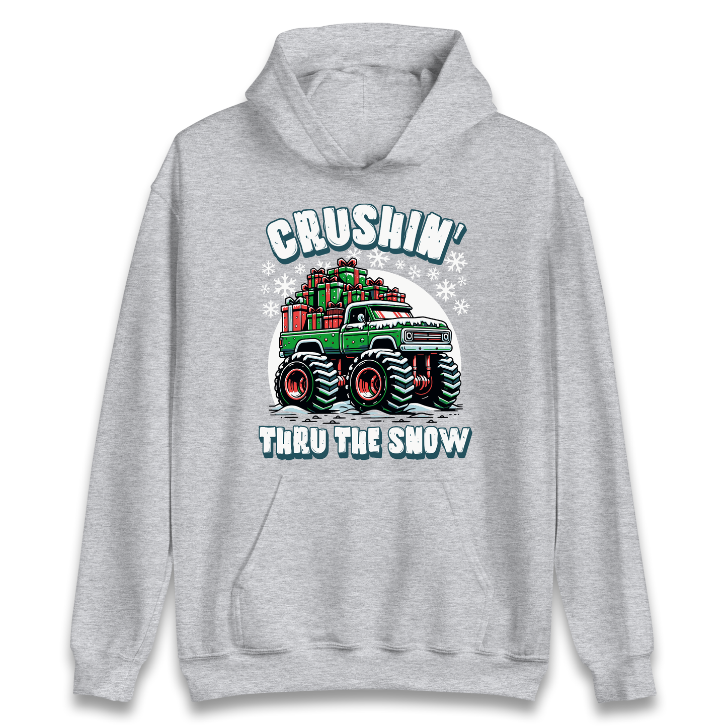Crushin Thru The Snow Hoodie