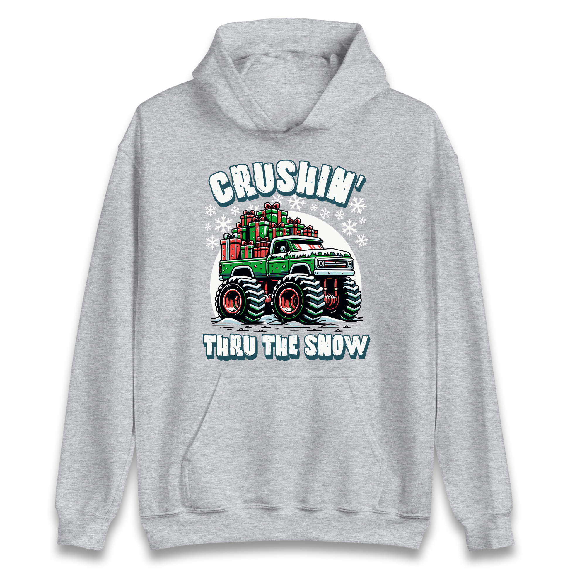 Crushin Thru The Snow Hoodie