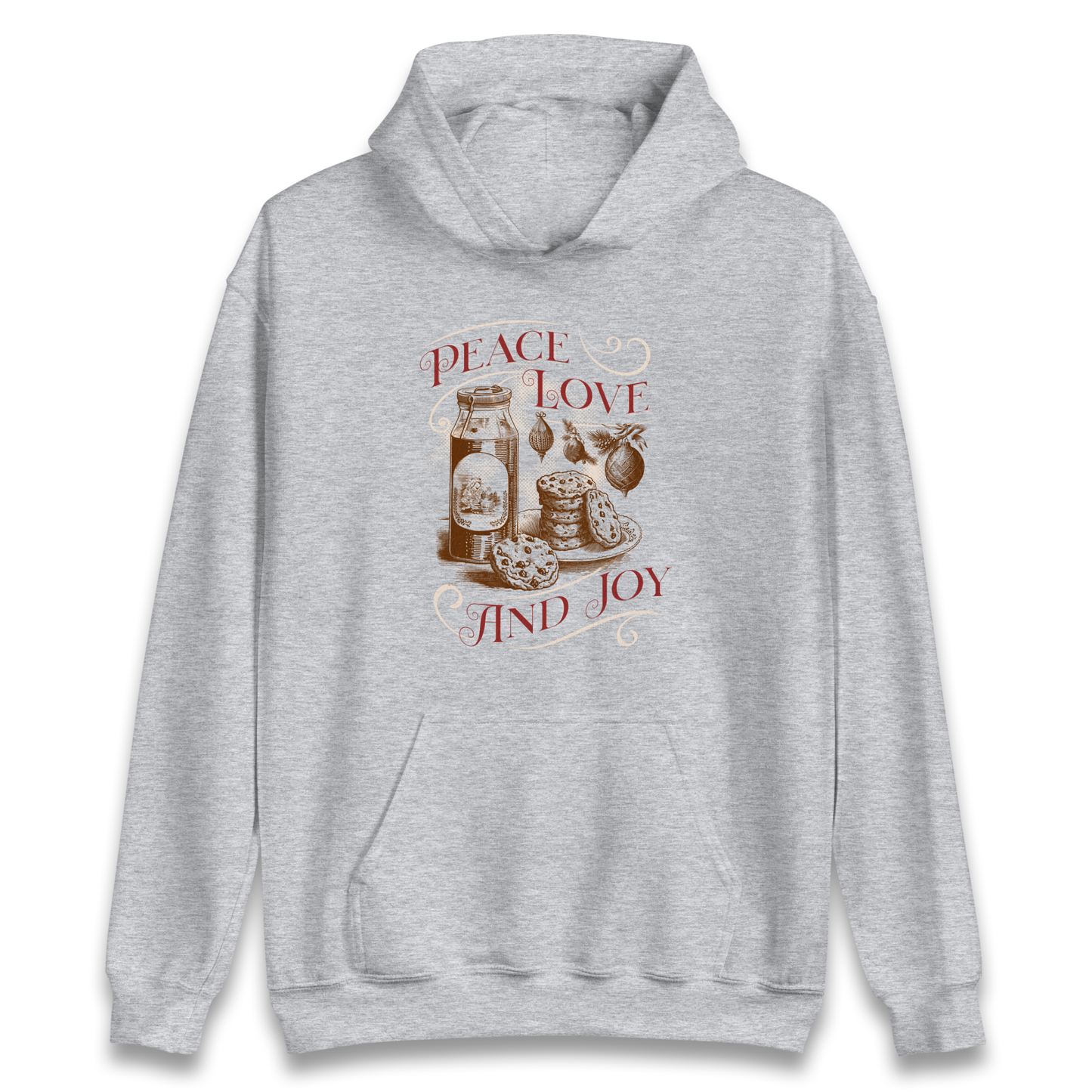 Peace Love And Joy Christmas Hoodie