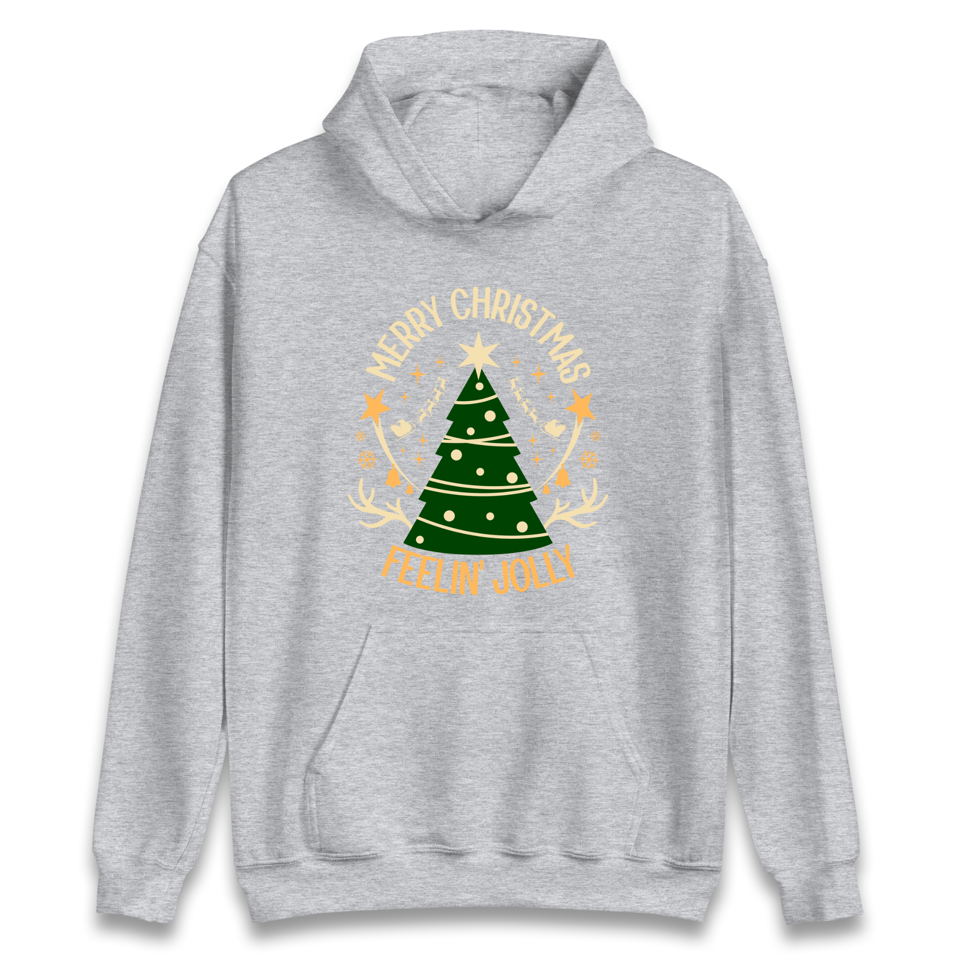 Merry Christmas Feeling Jolly Christmas Hoodie