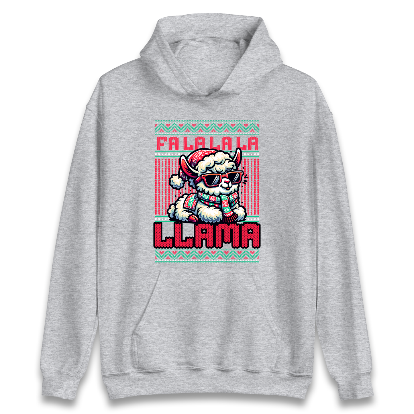 FA LA LA LA LLAMA Hoodie
