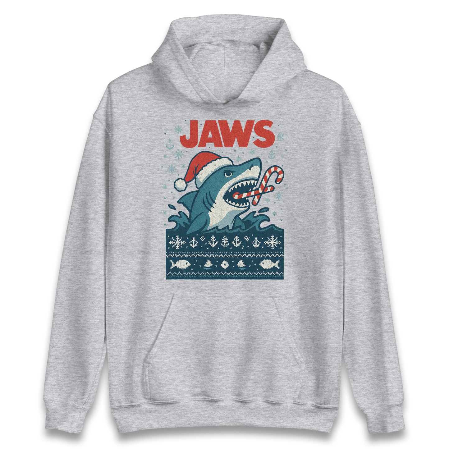 Jaws Christmas Hoodie