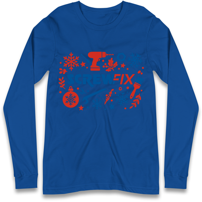 Screwfix Christmas Longsleeve T Shirt