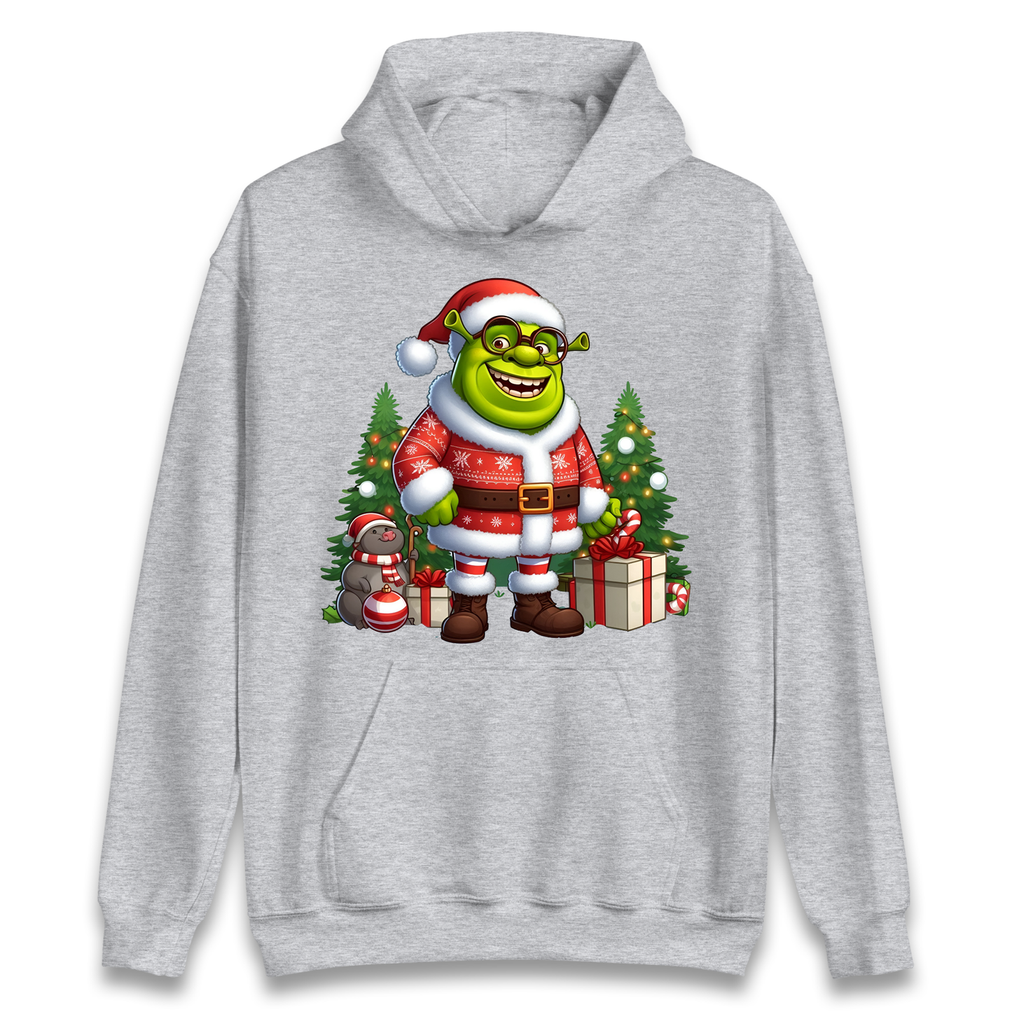 Shrek Santa Claus Presents Hoodie