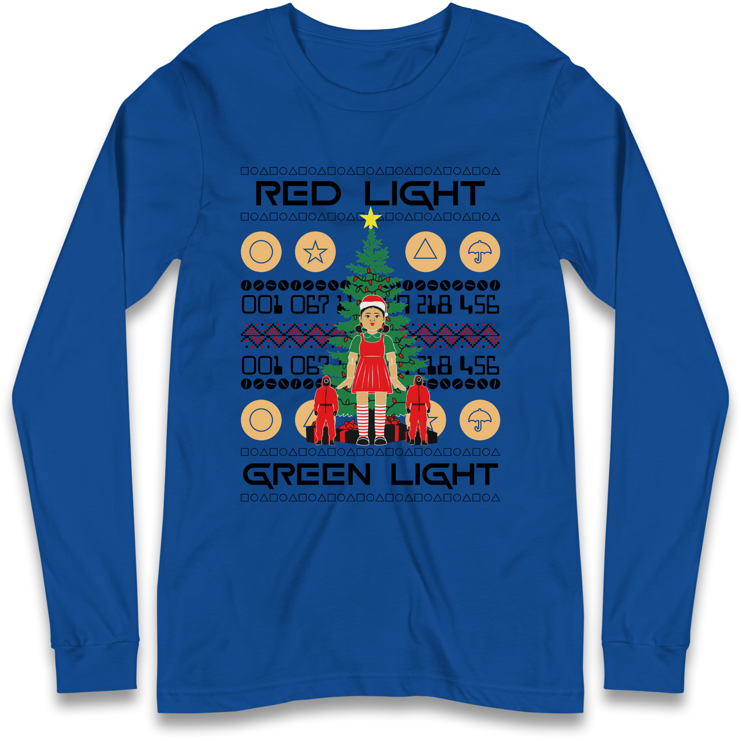 Squid Game Christmas Longsleeve T Shirt