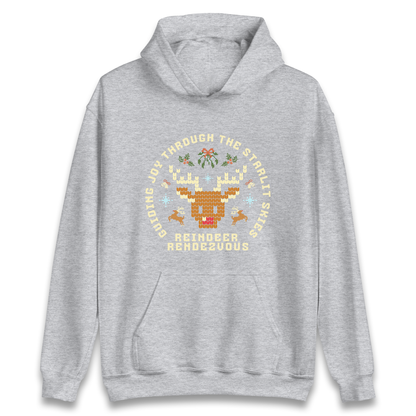 Reindeer Rendezvous Christmas Hoodie