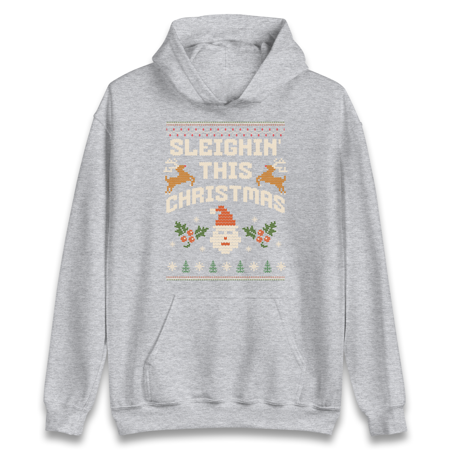 Sleighin This Christmas Christmas Hoodie