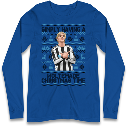 Newcastle united Christmas Longsleeve T Shirt