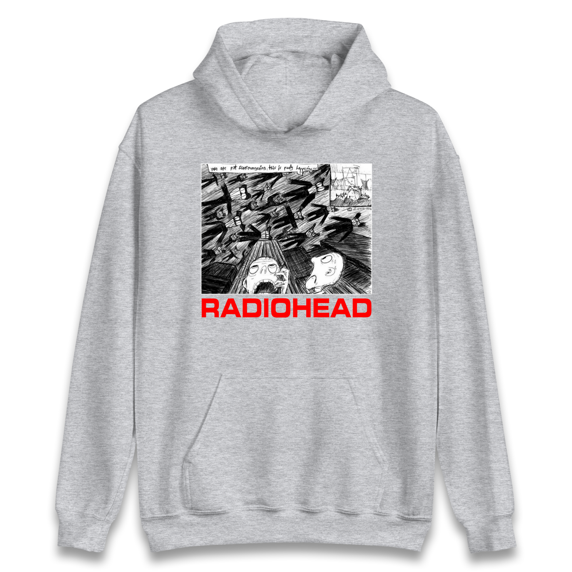 Radiohead We Are Not Screaming Hoodie