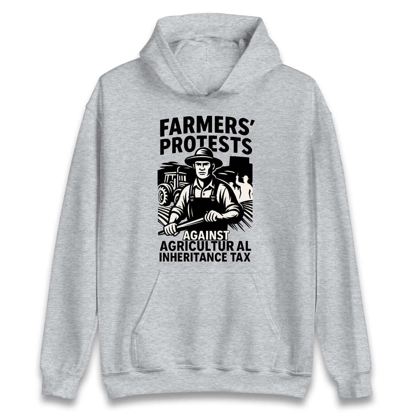 Farmers’ Protests Against Agricultural Inheritance Tax Hoodie