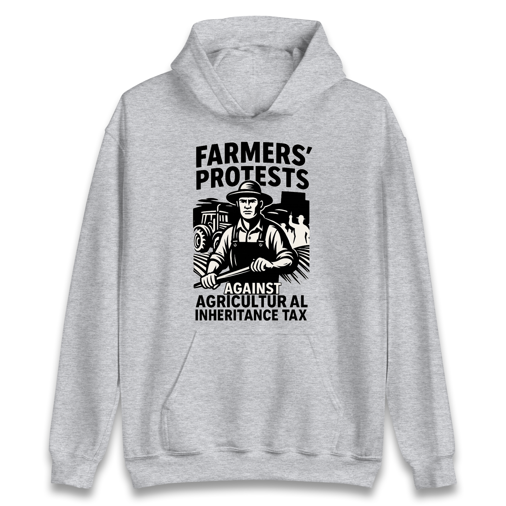 Farmers’ Protests Against Agricultural Inheritance Tax Hoodie