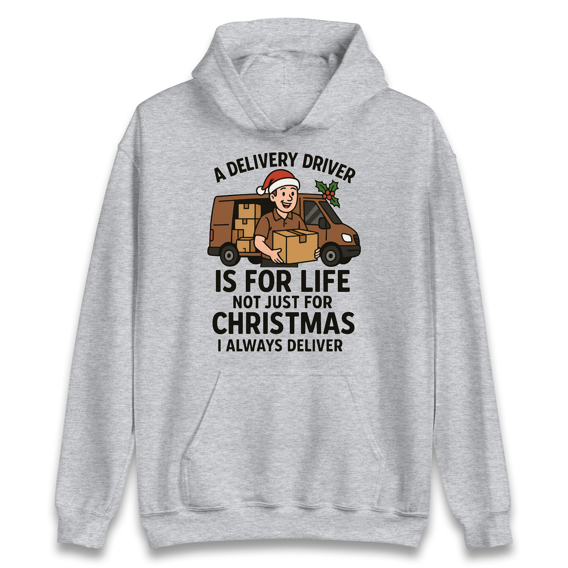 Delivery Driver Christmas Hoodie