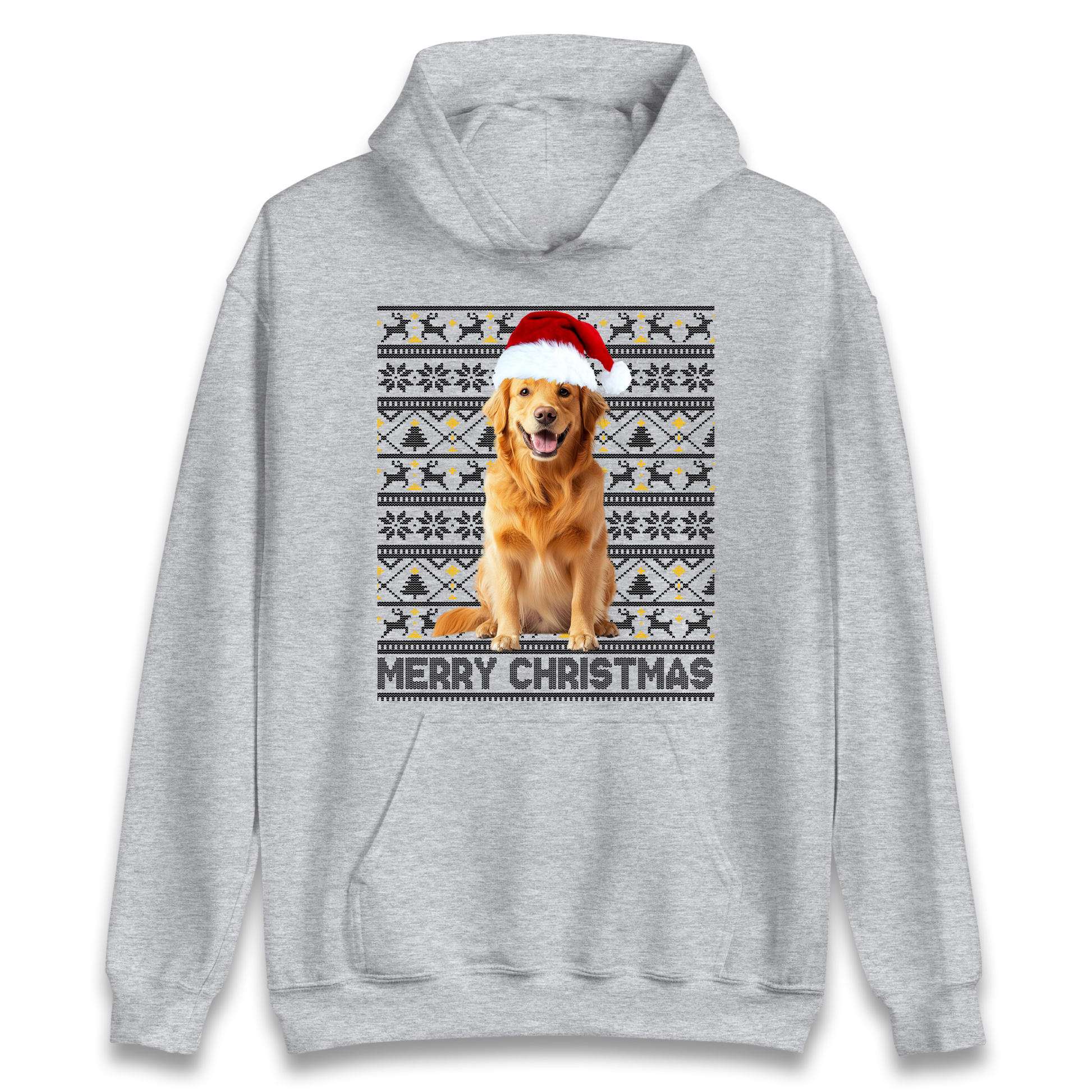 Merry Christmas Dog Hoodie