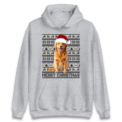 Merry Christmas Dog Hoodie