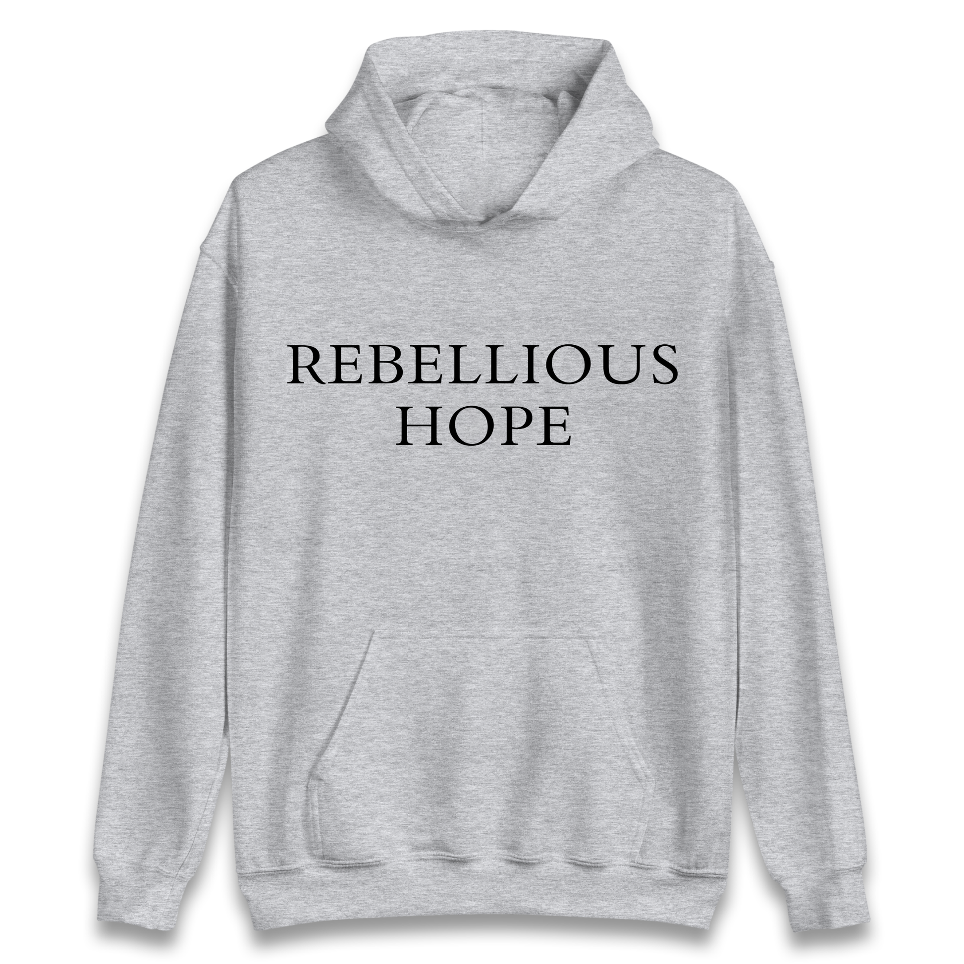 Rebellious Hope Embroidered Hoodie