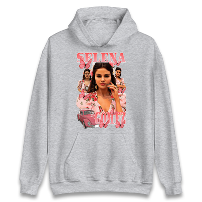 Selena Gomez Pink Hoodie