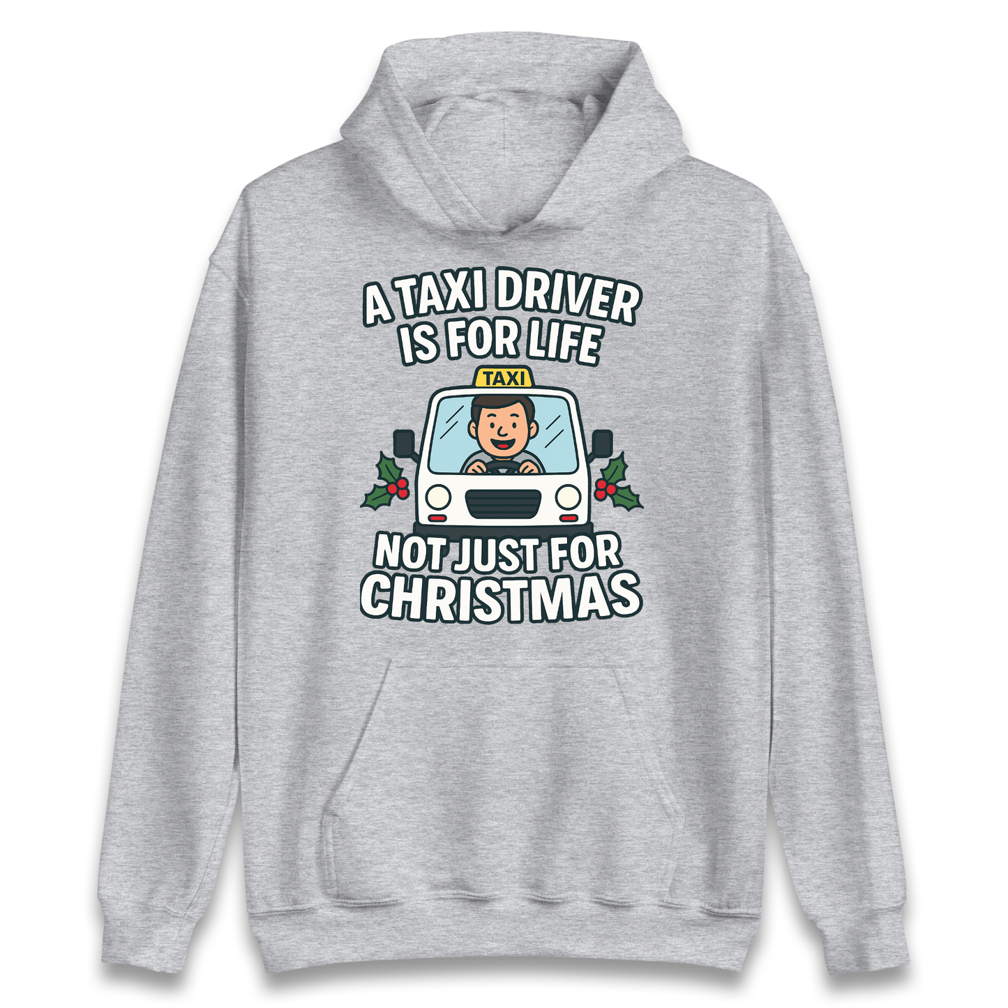 Taxi Driver Christmas Hoodie