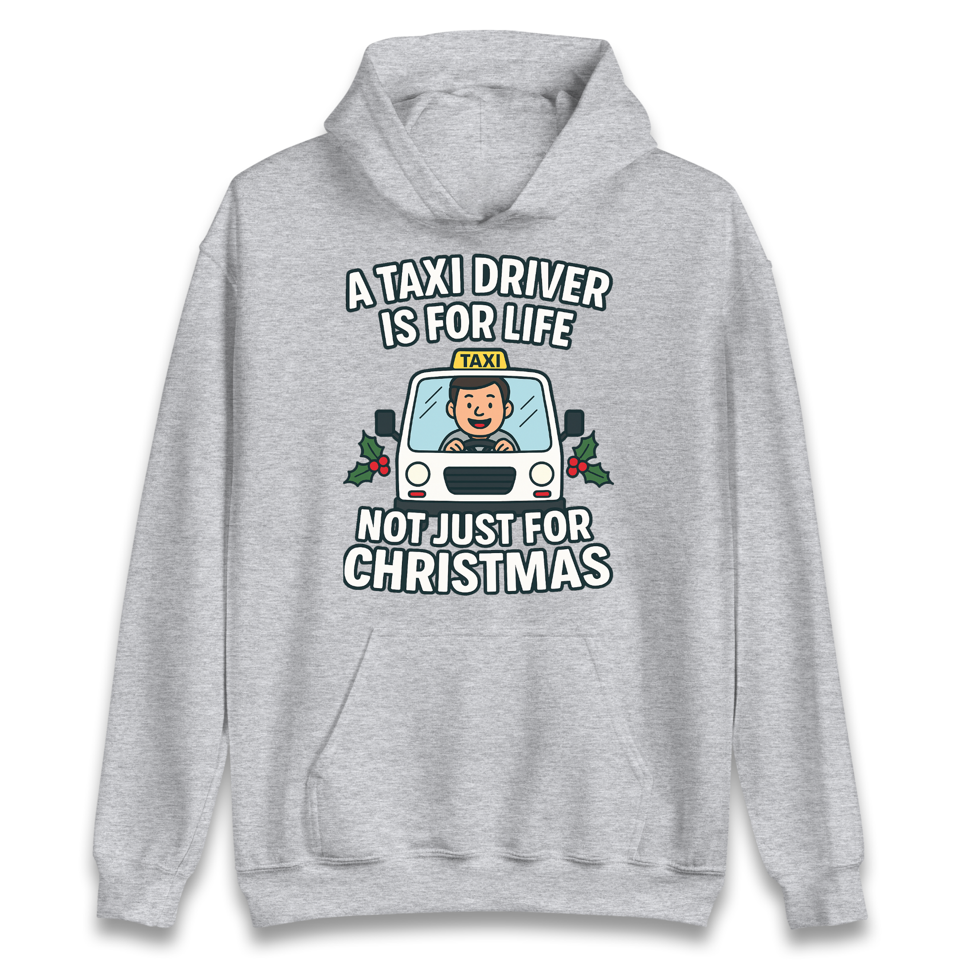 Taxi Driver Christmas Hoodie