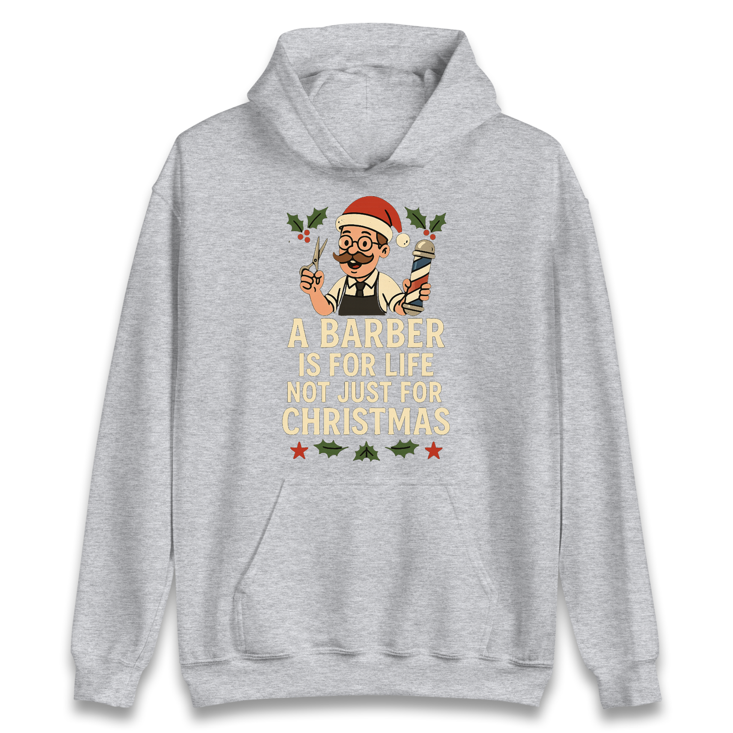 Barber Christmas Hoodie