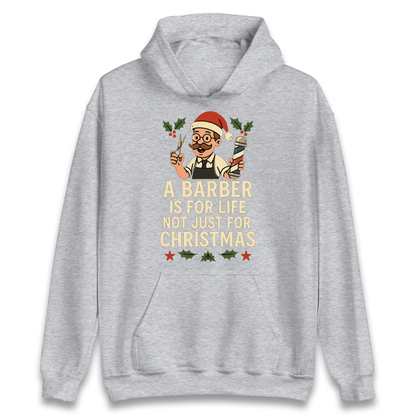 Barber Christmas Hoodie