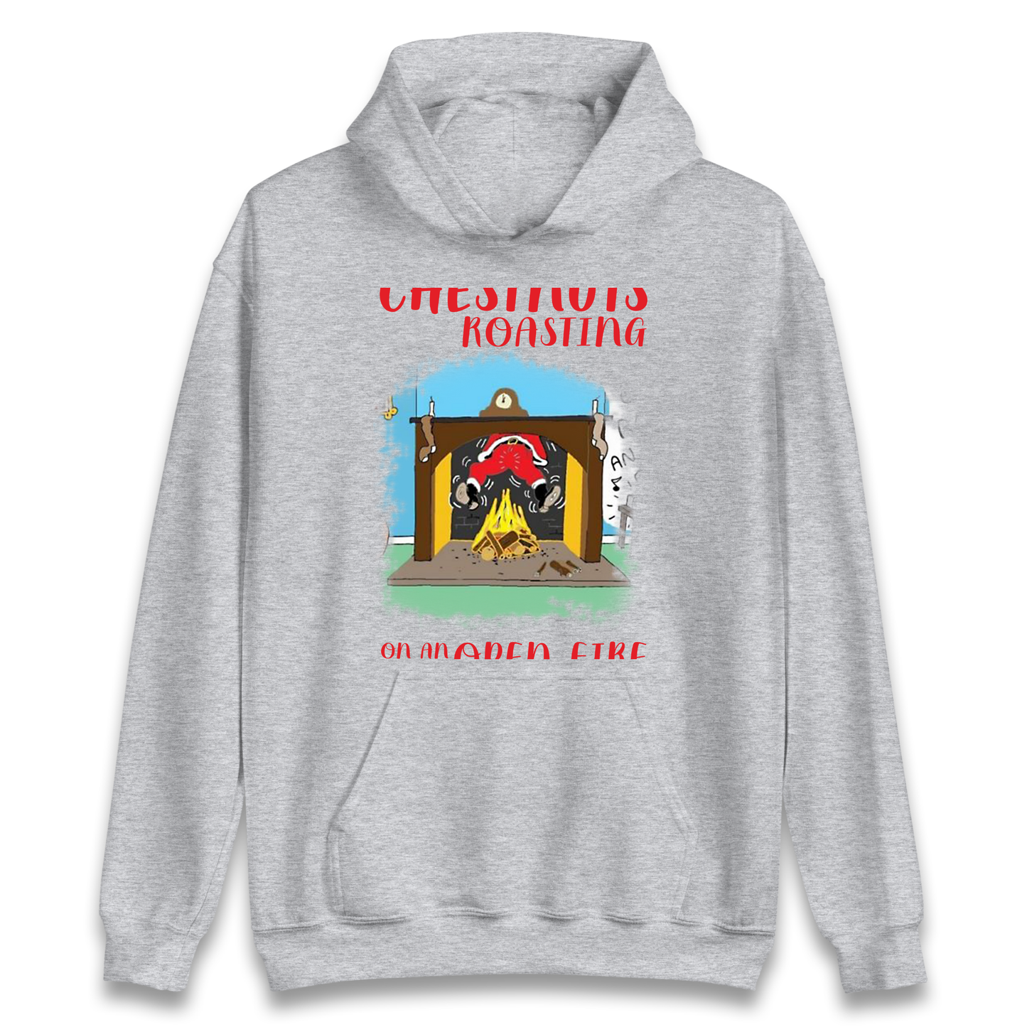 Chestnuts Roasting On An Open Fire Christmas Hoodie