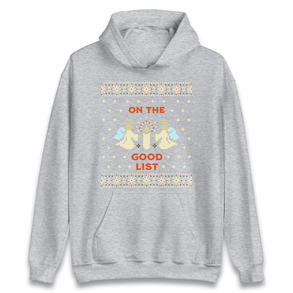 On The Good List Christmas Hoodie
