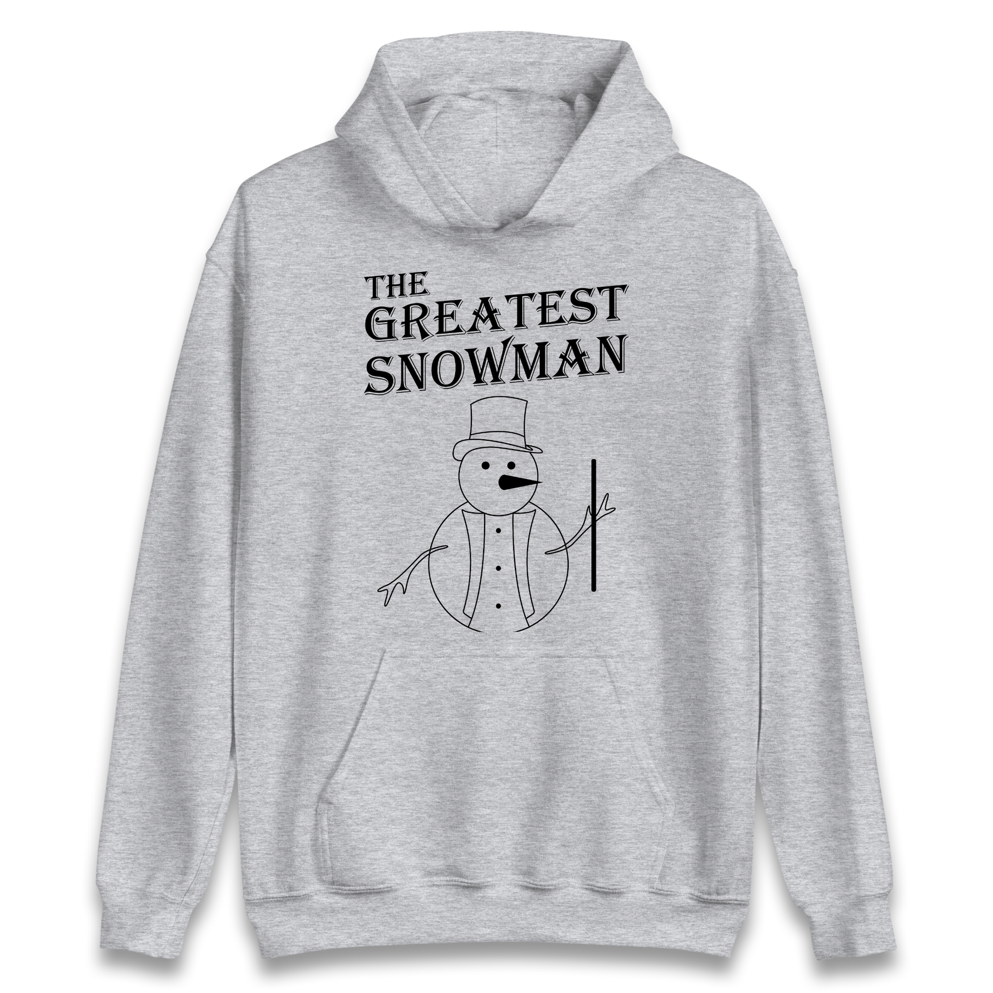 The Greatest Snowman Christmas Hoodie