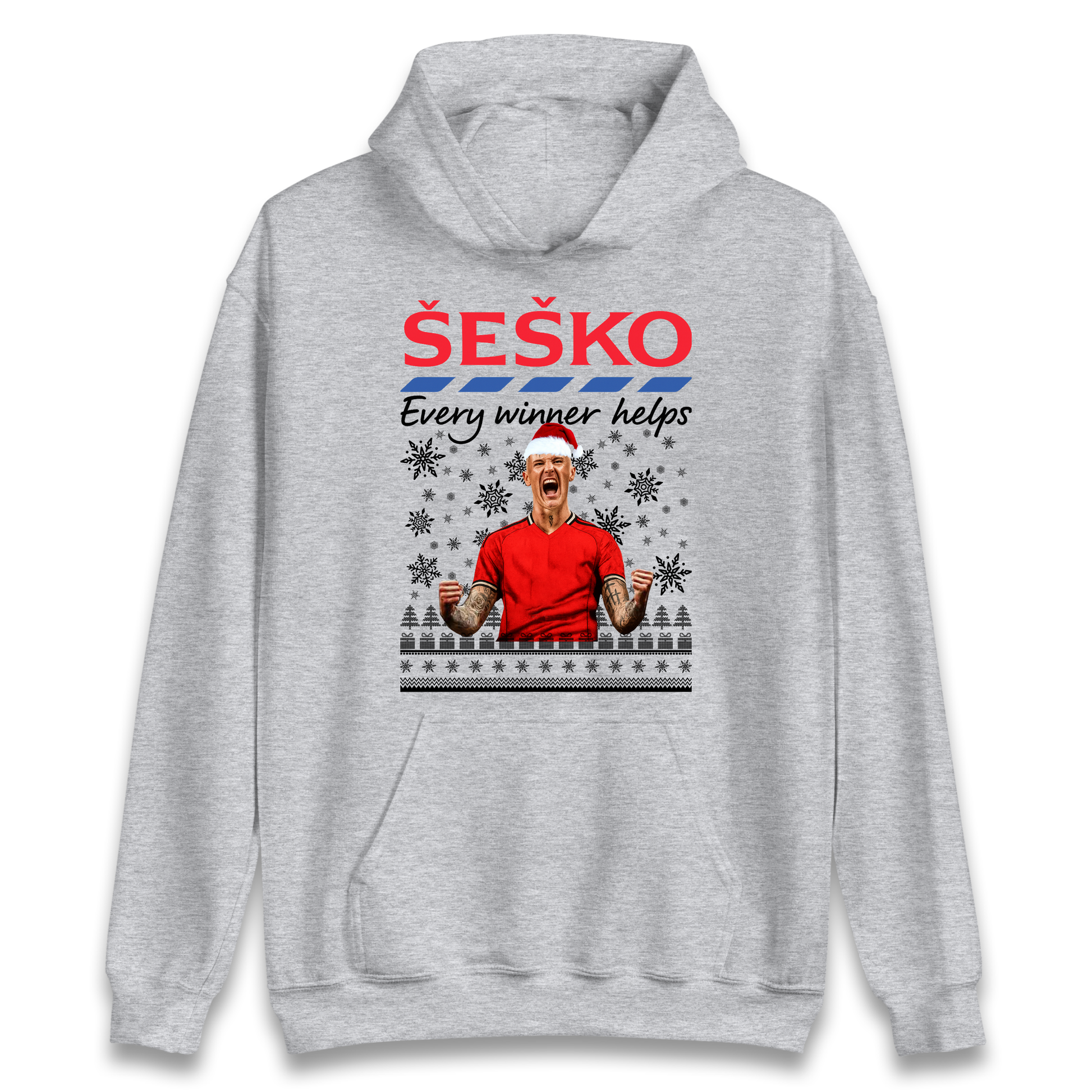Benjamin Sesko Christmas Hoodie