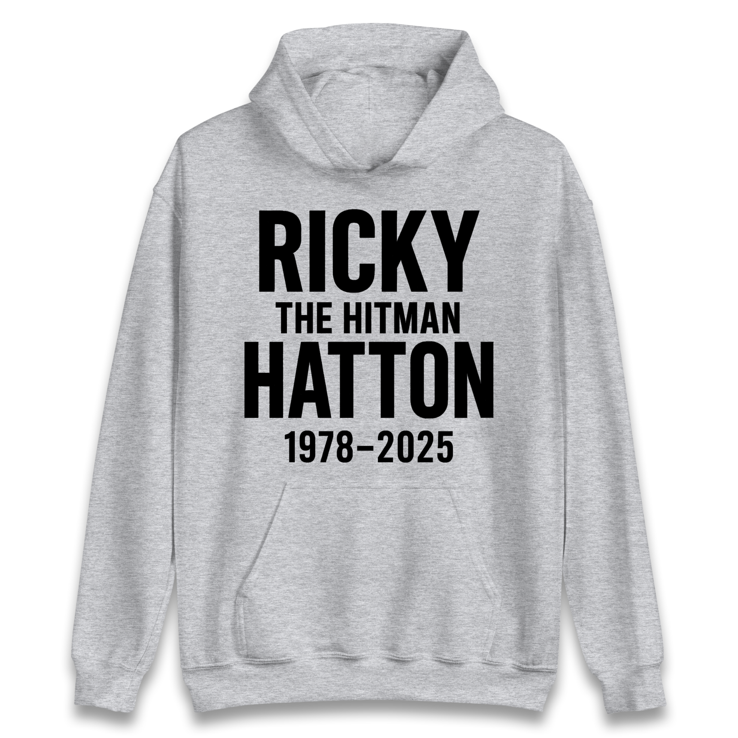 Ricky The Hitman Hatton 1978 2025 Hoodie