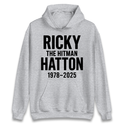 Ricky The Hitman Hatton 1978 2025 Hoodie