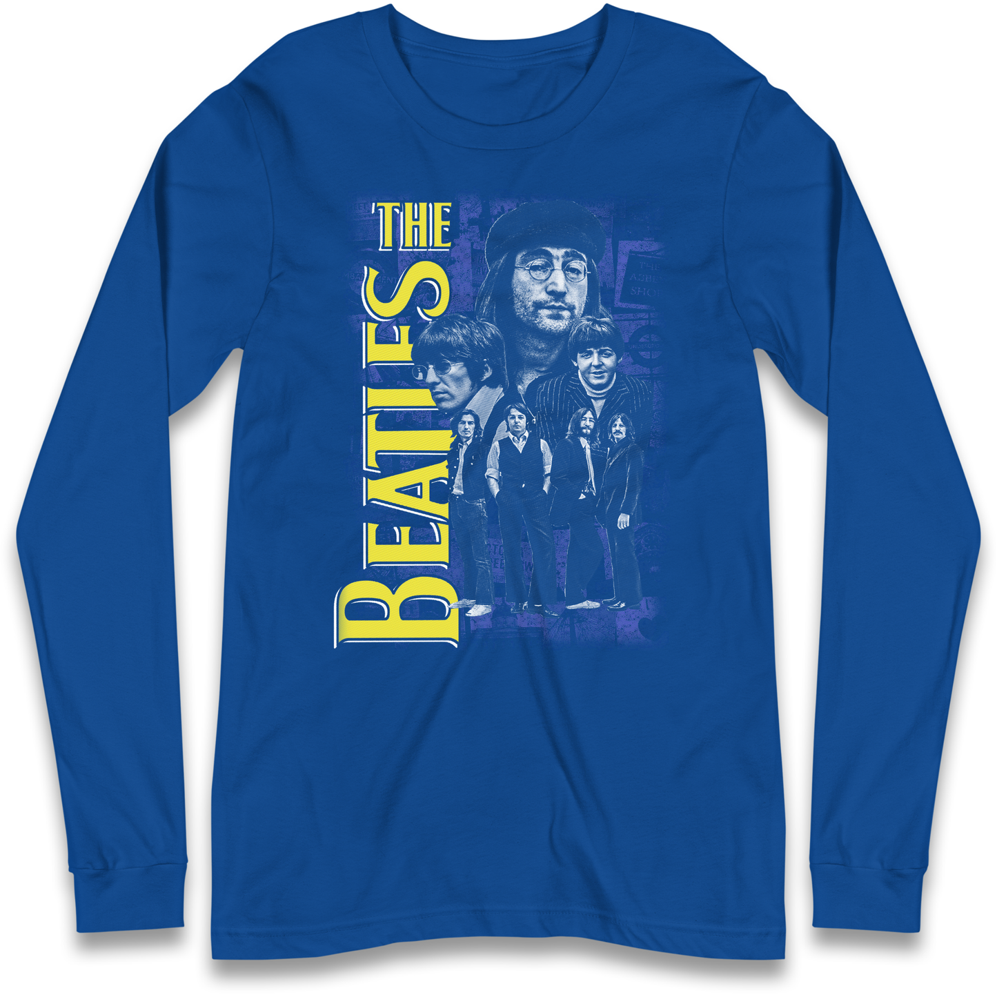 The Beatles Group Longsleeve T Shirt