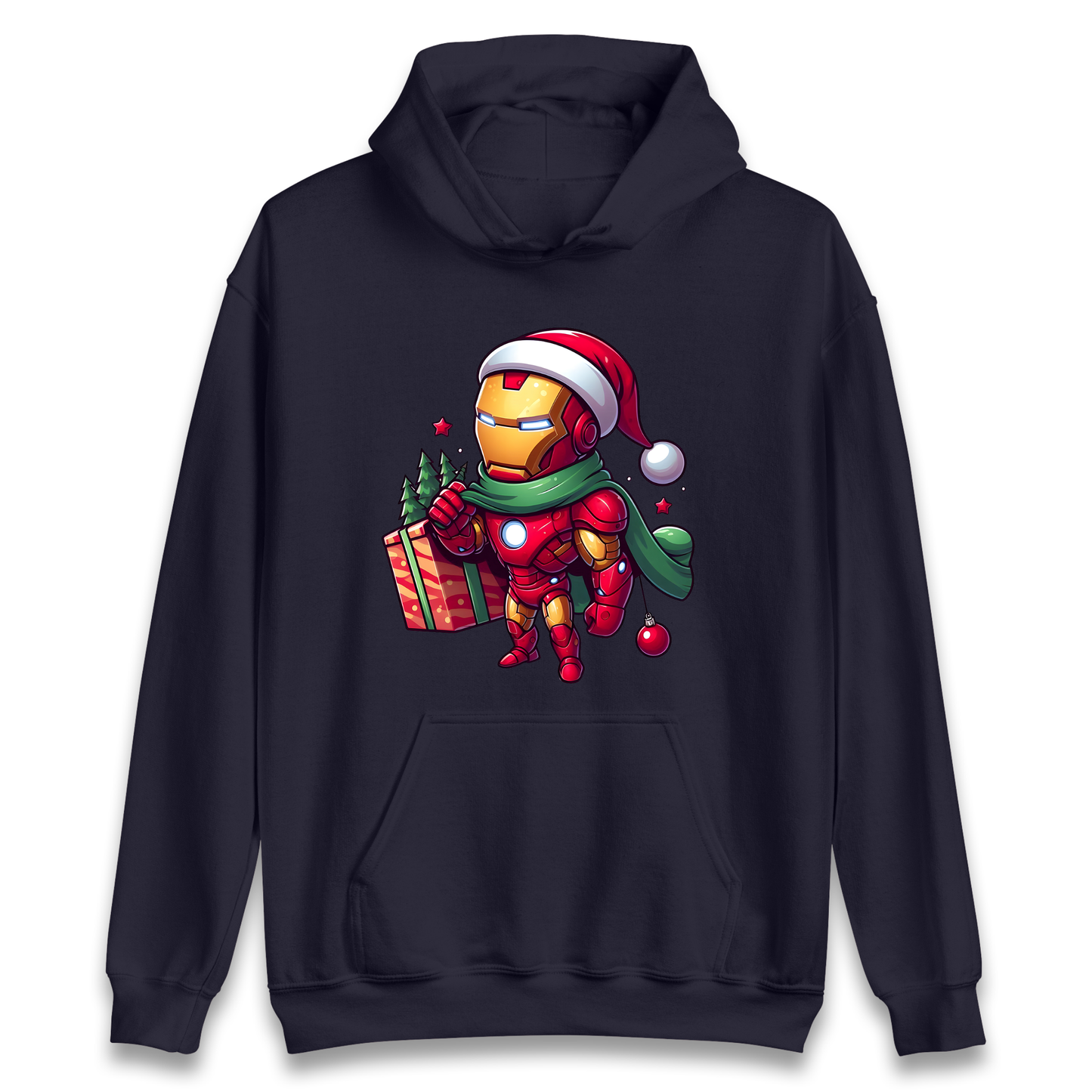 Ironman Santa Hoodie